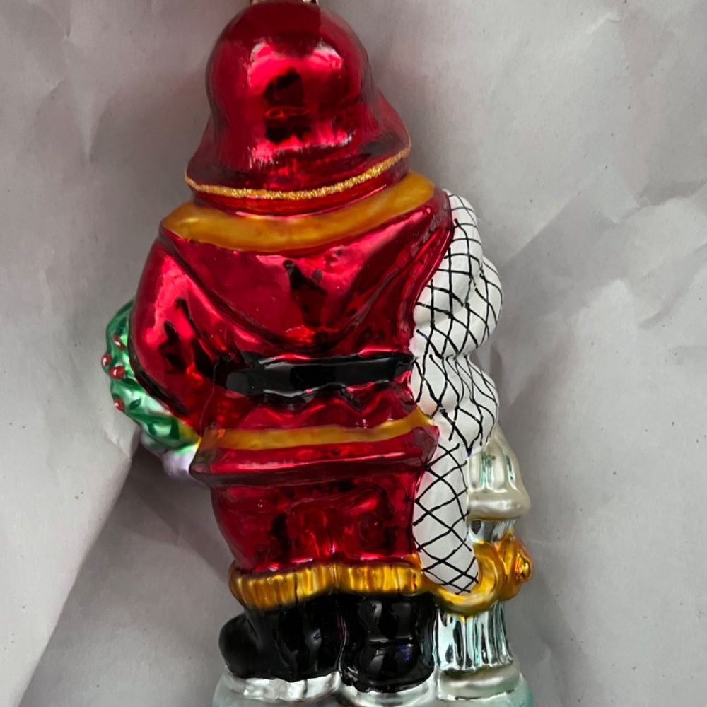 Christopher Radko RED HOT SANTA NWT  Rare And Retired - Picture 2 of 3